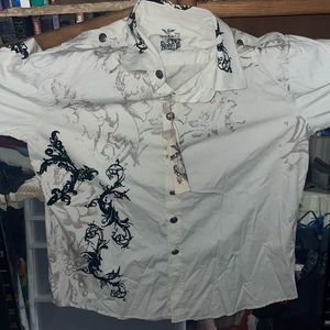 Mara 75 mens long sleeve button down
